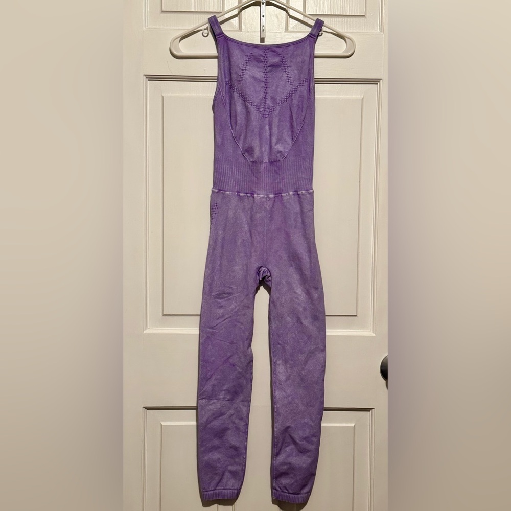 Free People Movement high neck jumpsuit
